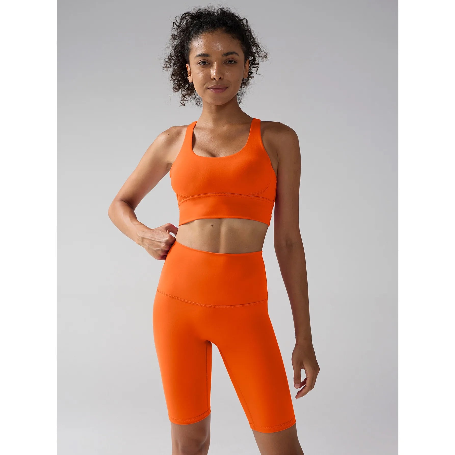Workout Sportswear 2PCS Piece Female Women Active Wear Sports Tank Top Women Gym Workout Leggings Booty Bum Leggings