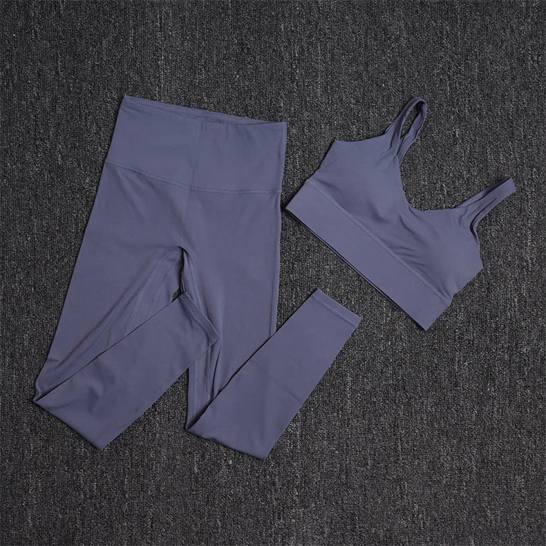 TRY TO BN Gym Clothes Woman Sports Yoga Set Bras High Waist Leggings Fitness Sportswear Workout Suits Training Women's Tracksuit
