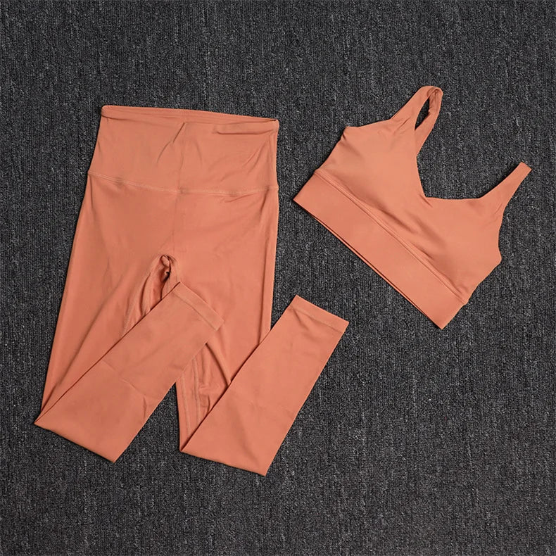 TRY TO BN Gym Clothes Woman Sports Yoga Set Bras High Waist Leggings Fitness Sportswear Workout Suits Training Women's Tracksuit