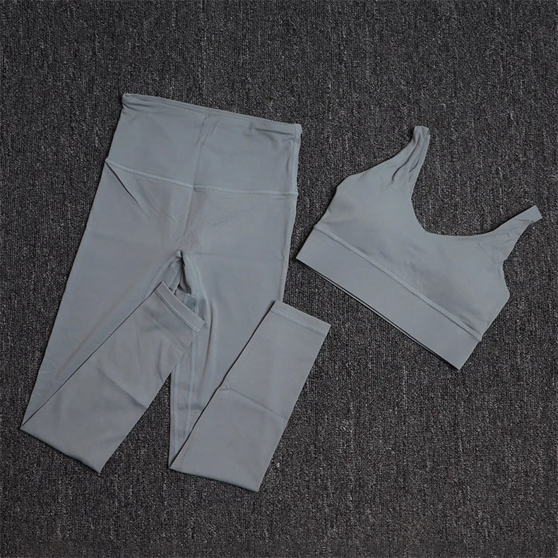 TRY TO BN Gym Clothes Woman Sports Yoga Set Bras High Waist Leggings Fitness Sportswear Workout Suits Training Women's Tracksuit